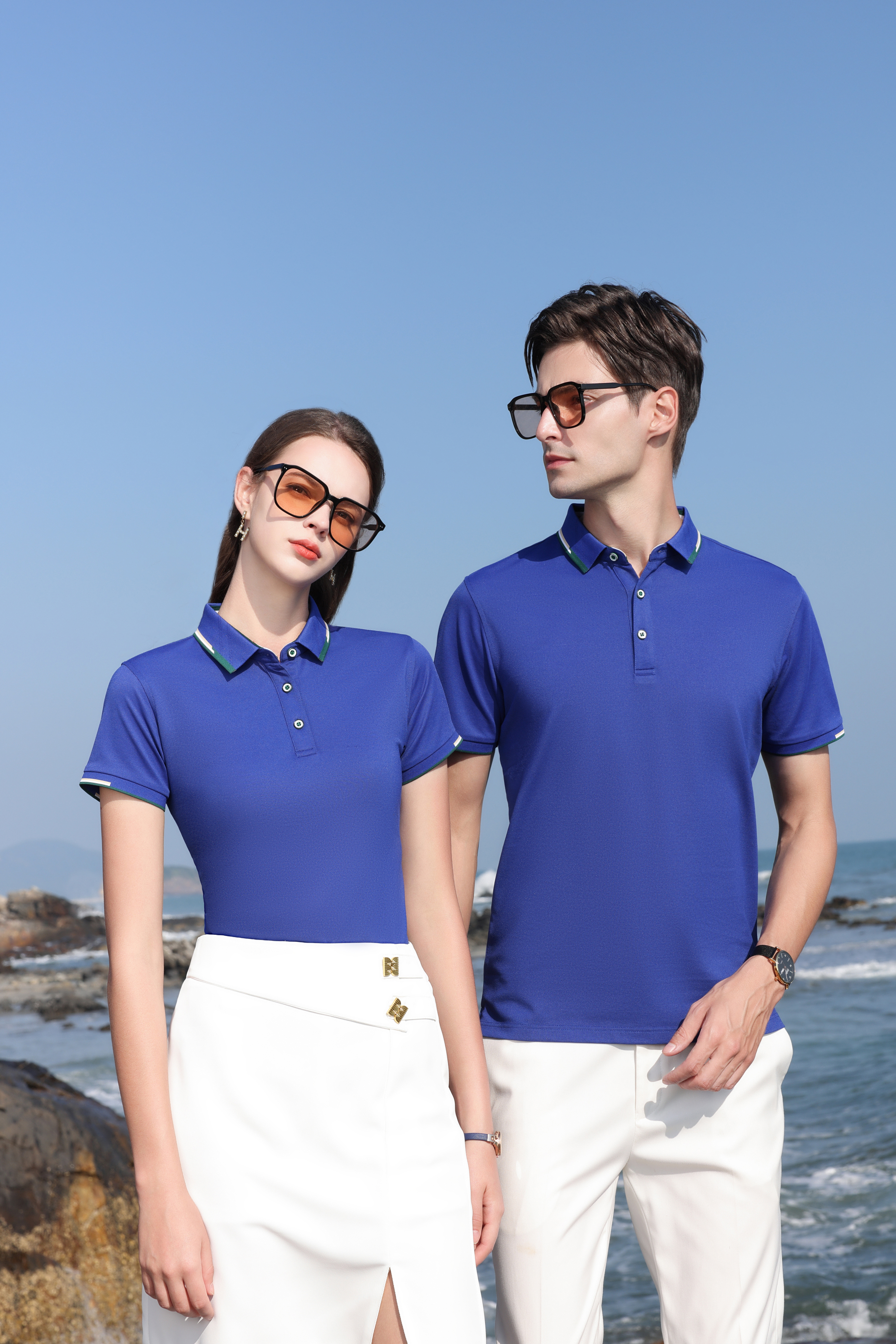 Ice Ion Purified Cotton Series Unisex Short-Sleeve Polo for Men and Women