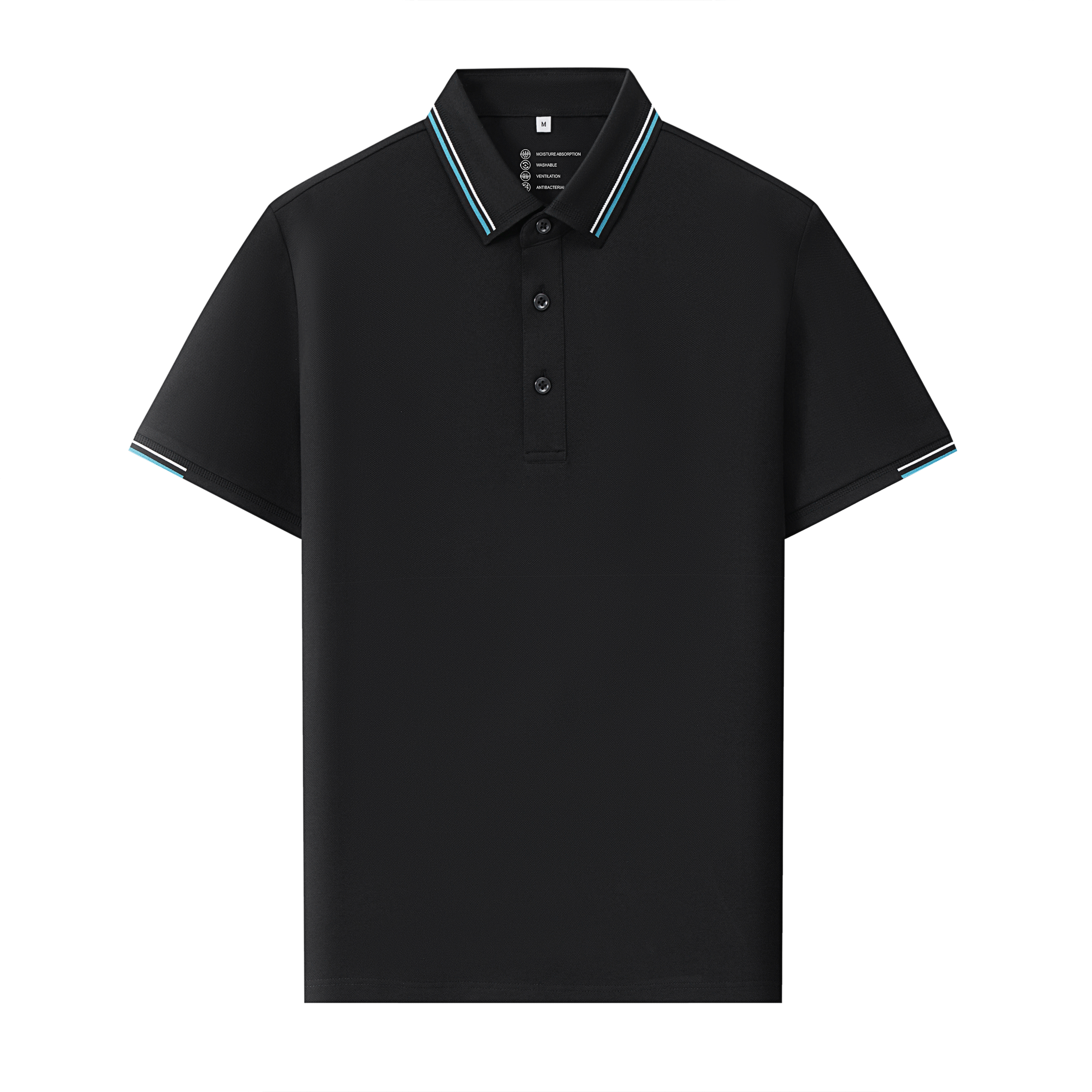 Unisex Sorona Polo Shirt Premium Poly-Cotton 7A Antibacterial Ice Ammonia Super Cool Cotton 11 Colors