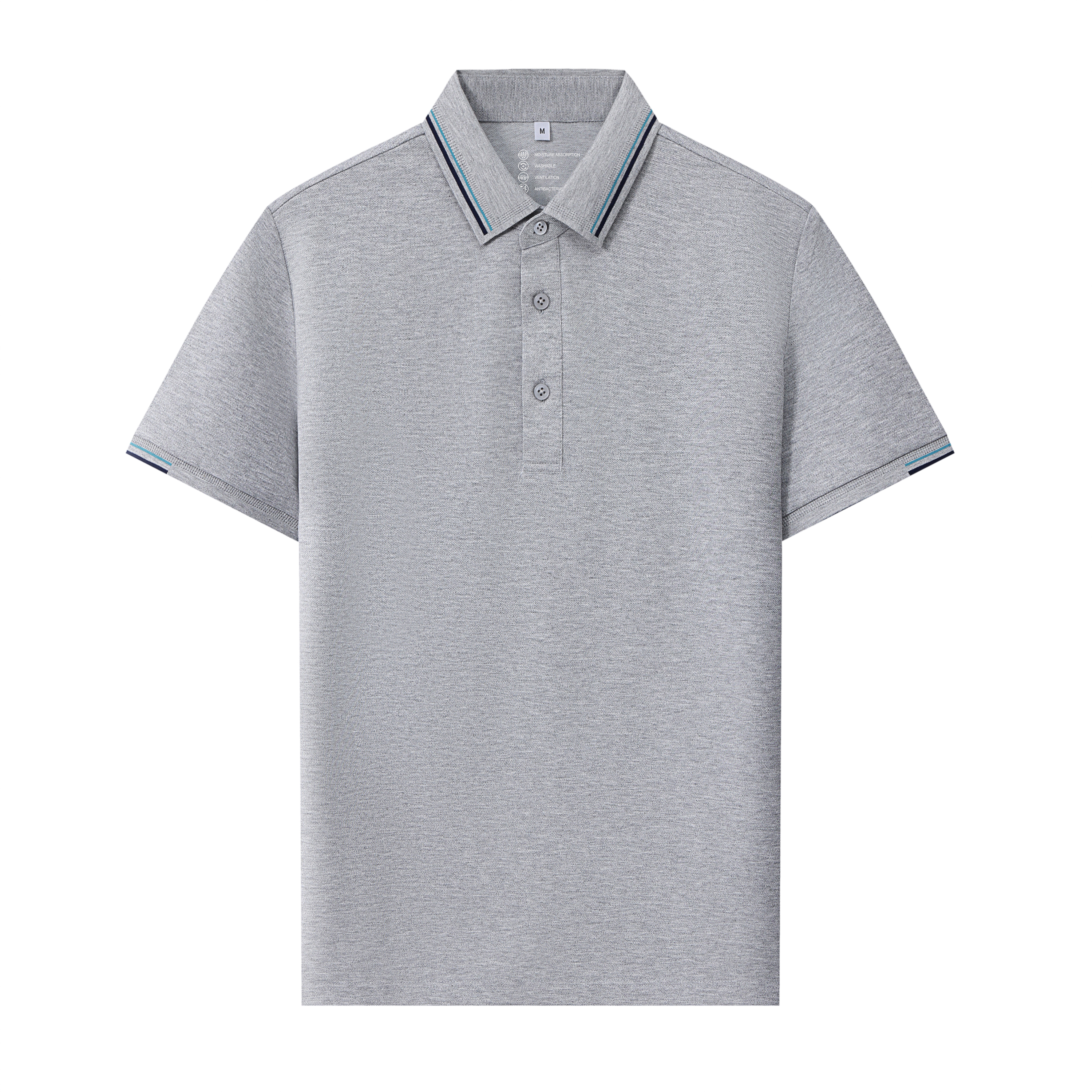 Unisex Sorona Polo Shirt Premium Poly-Cotton 7A Antibacterial Ice Ammonia Super Cool Cotton 11 Colors