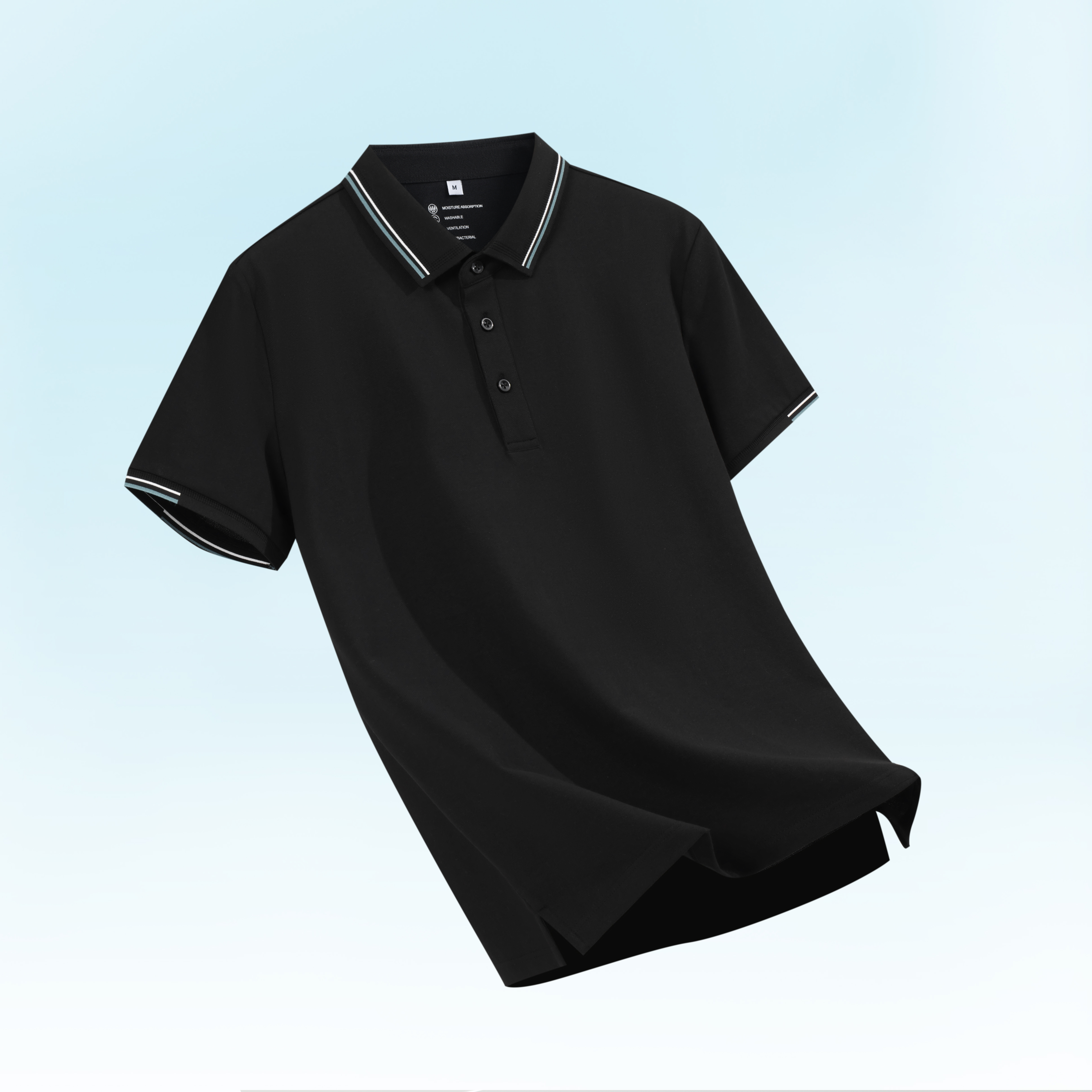Unisex Sorona Polo Shirt Premium Poly-Cotton 7A Antibacterial Ice Ammonia Super Cool Cotton 11 Colors