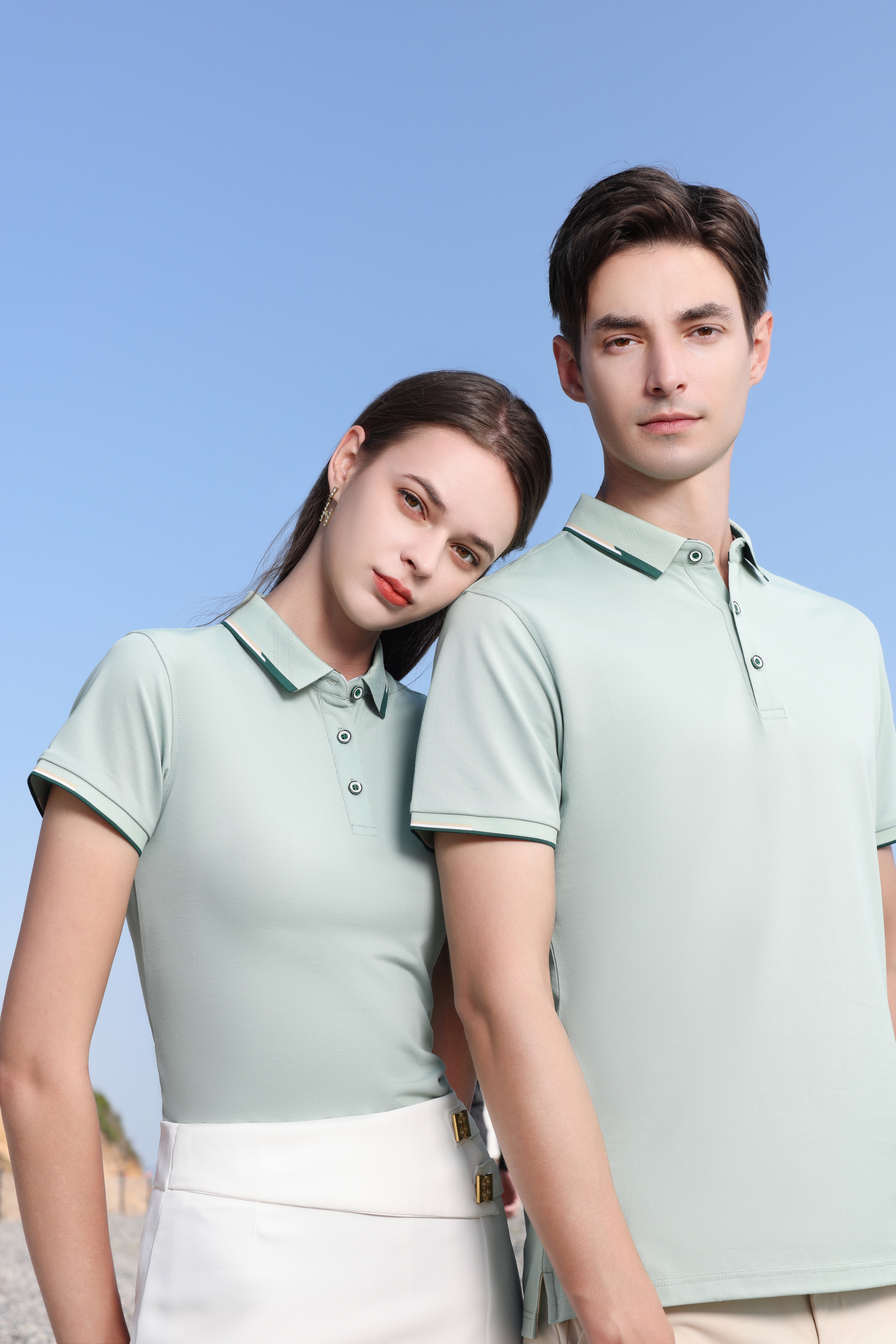 Ice Ion Purified Cotton Series Unisex Short-Sleeve Polo for Men and Women