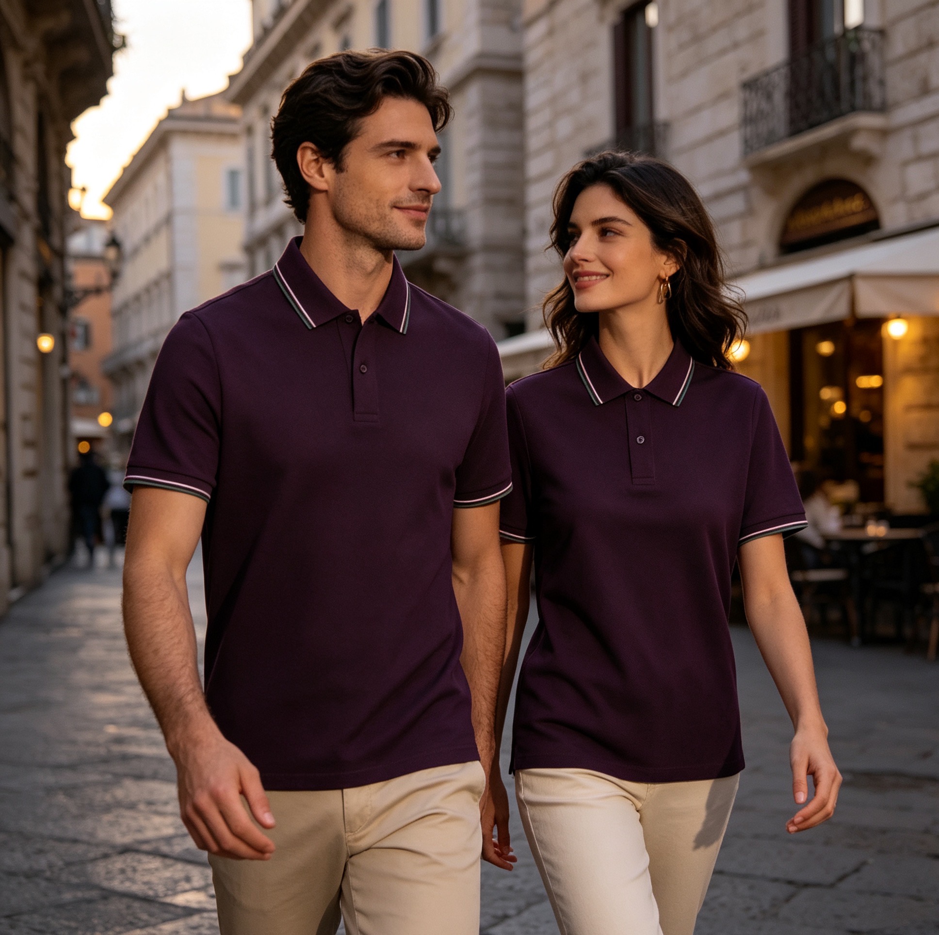 Pure Cotton Series Unisex Polo Shirts 220gsm 15 Colors Available