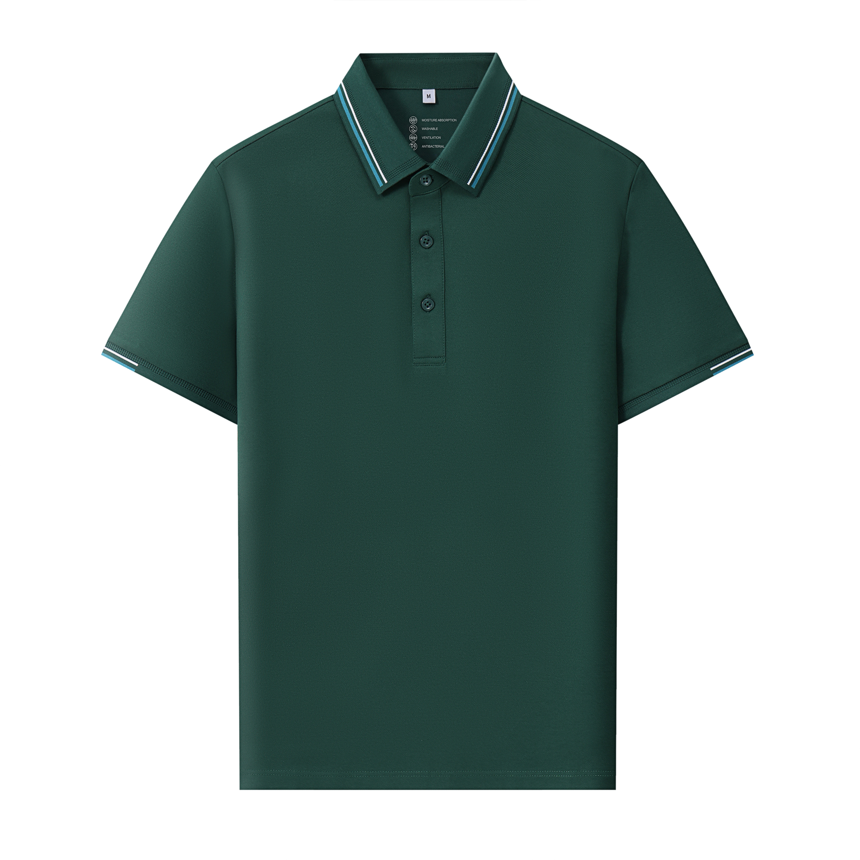 Unisex Sorona Polo Shirt Premium Poly-Cotton 7A Antibacterial Ice Ammonia Super Cool Cotton 11 Colors