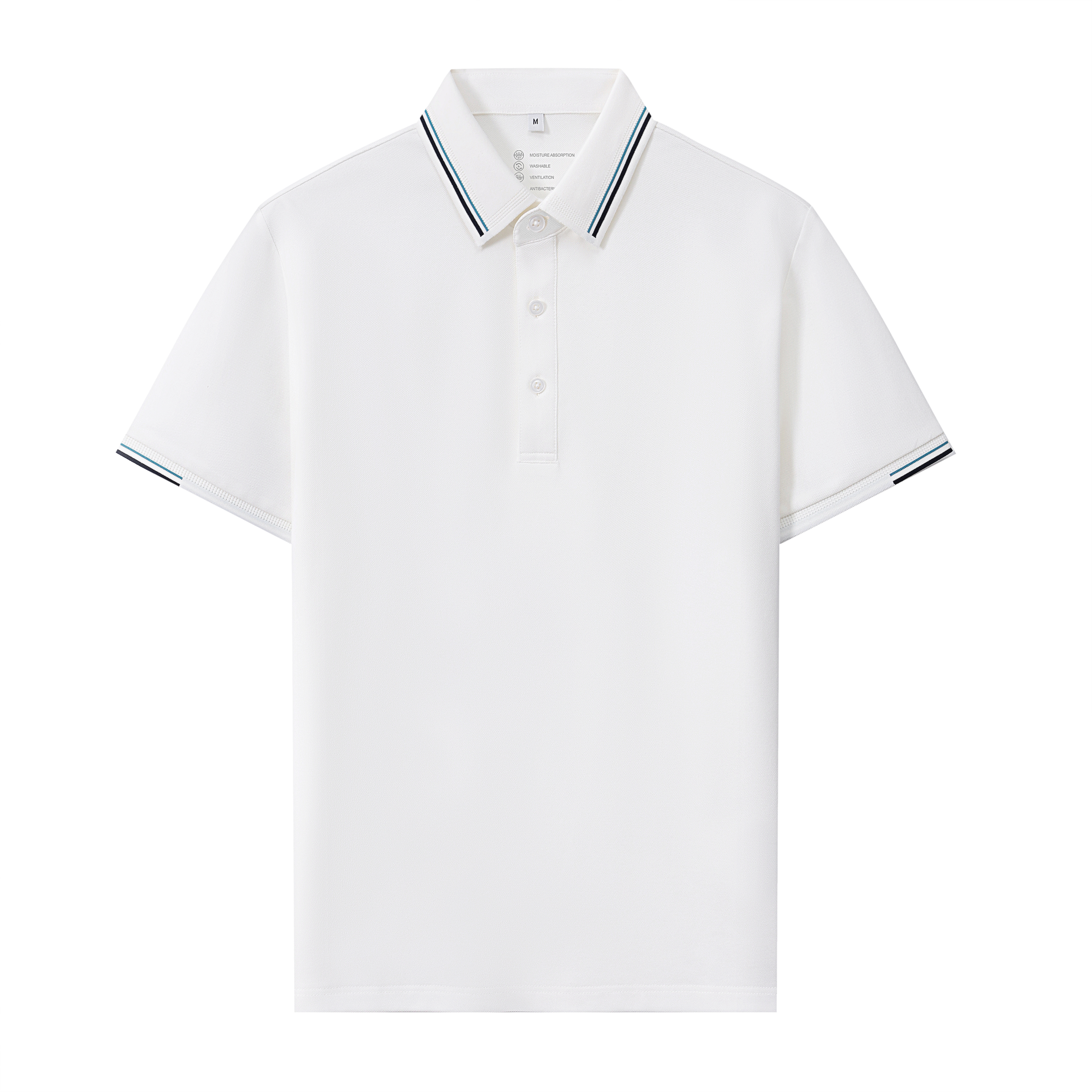 Unisex Sorona Polo Shirt Premium Poly-Cotton 7A Antibacterial Ice Ammonia Super Cool Cotton 11 Colors