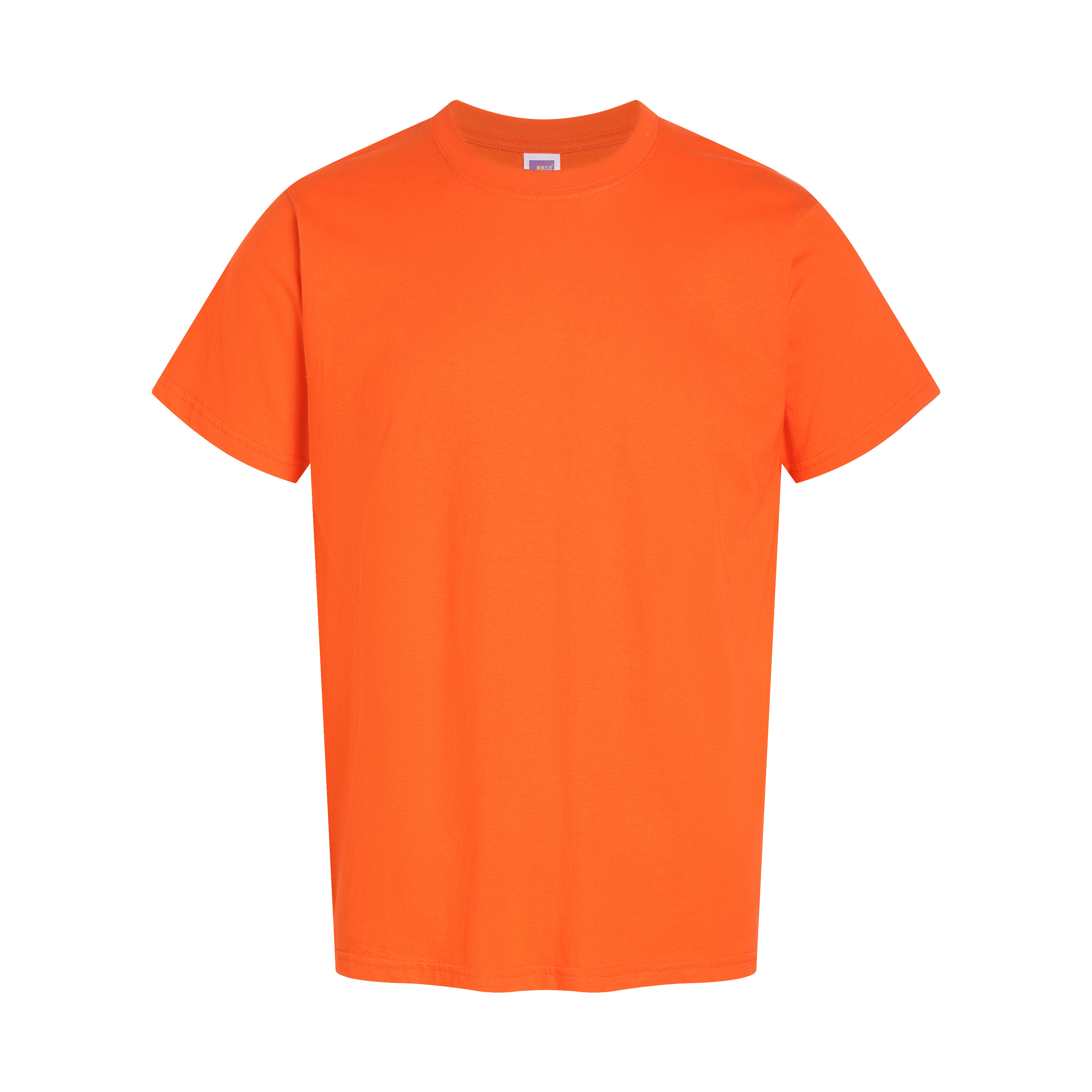 BLANK KING 180 GSM Unisex Crew Neck Short Sleeve T-Shirt, 100% Combed Cotton Plain Blank Tee for Printing