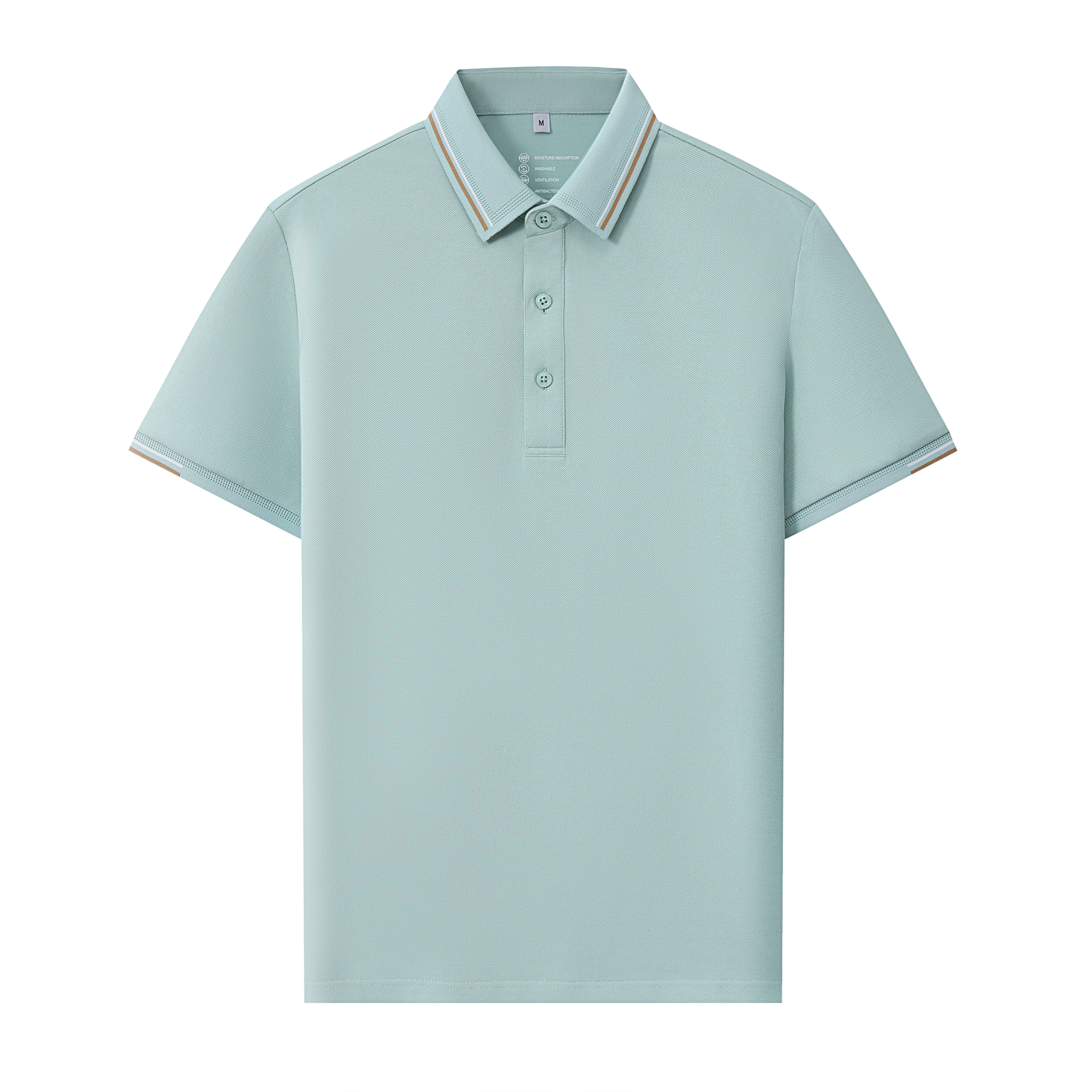Unisex Sorona Polo Shirt Premium Poly-Cotton 7A Antibacterial Ice Ammonia Super Cool Cotton 11 Colors