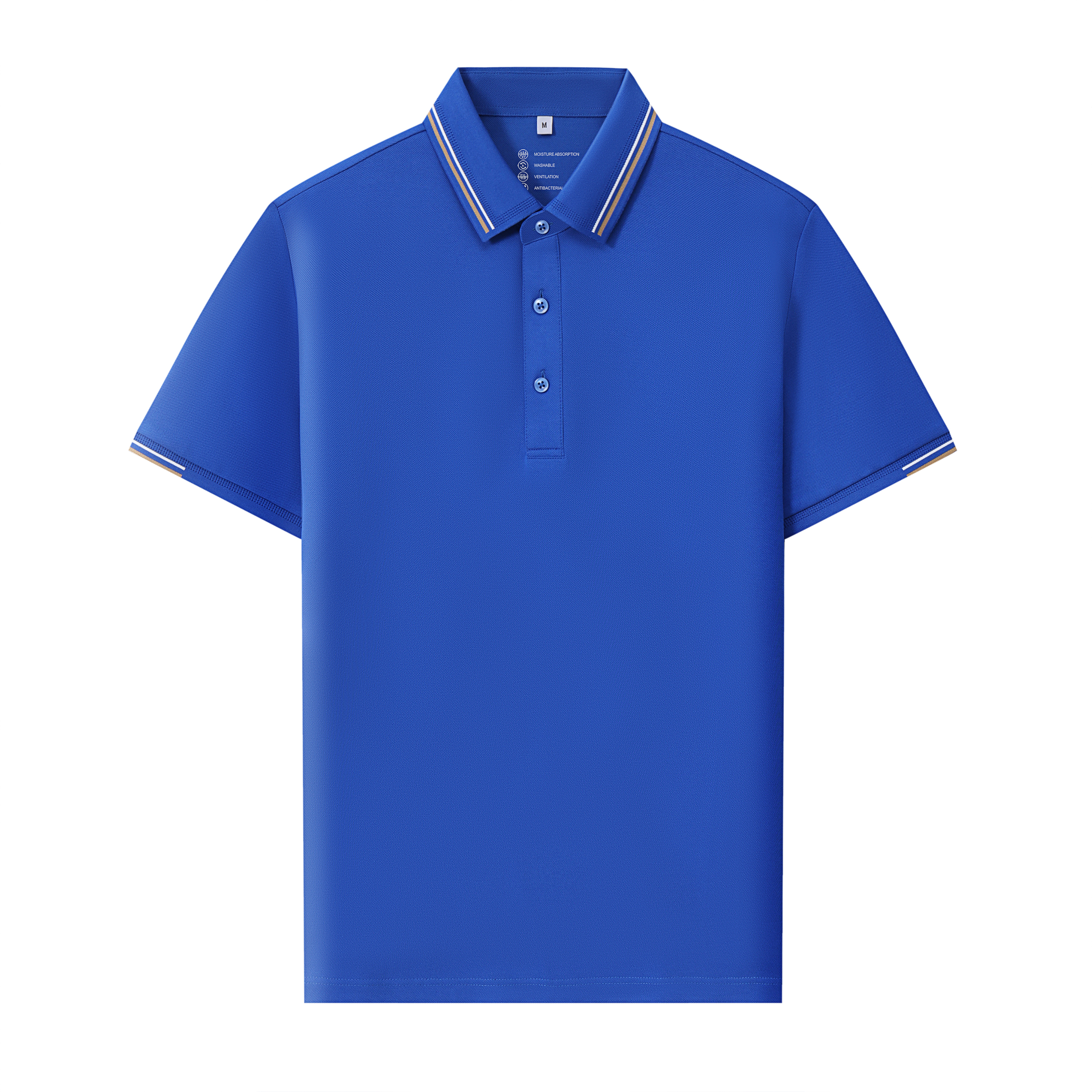 Unisex Sorona Polo Shirt Premium Poly-Cotton 7A Antibacterial Ice Ammonia Super Cool Cotton 11 Colors