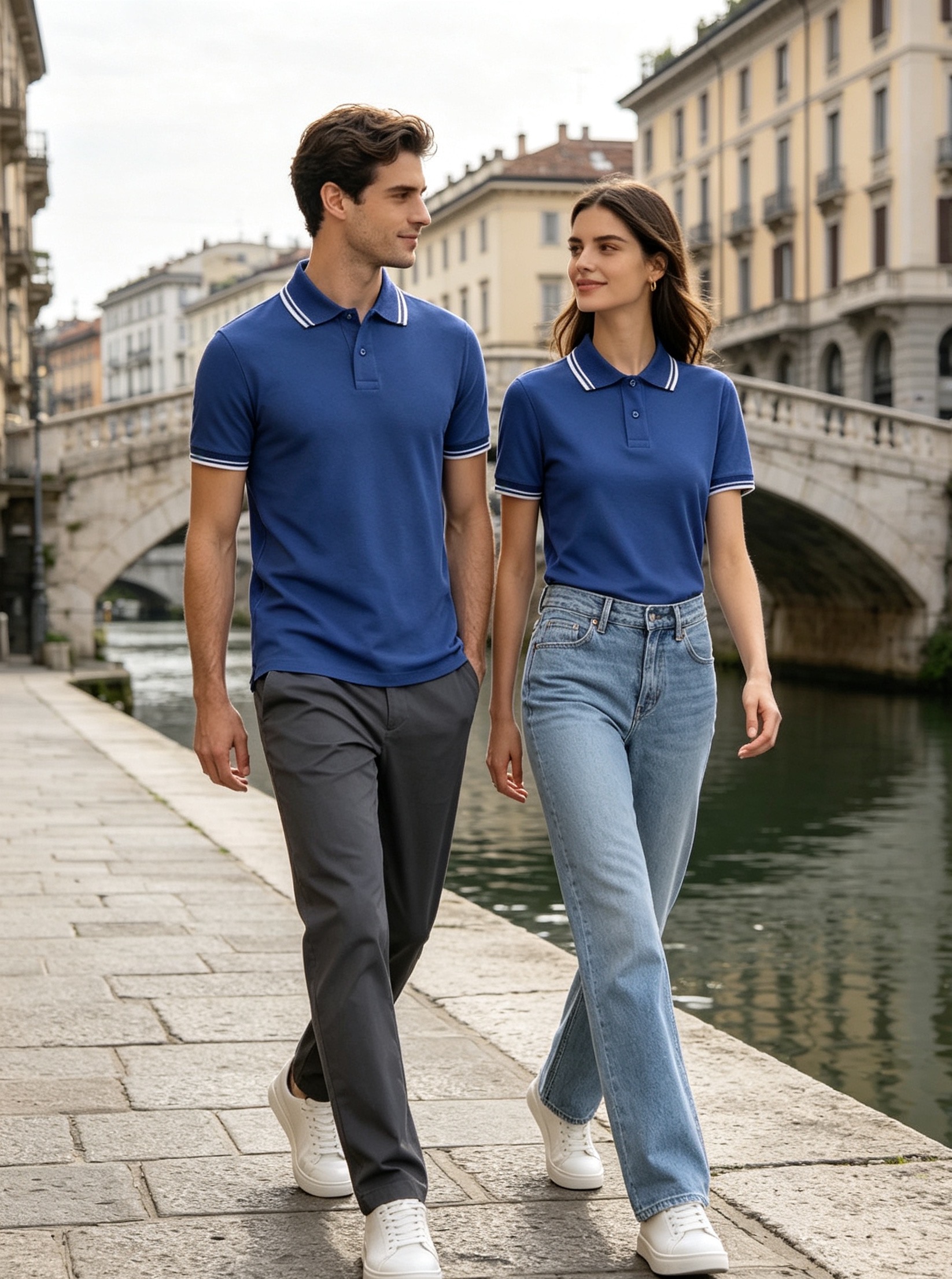 Silky Smooth Skin-Friendly Stretch Fabric Short Sleeve Polo