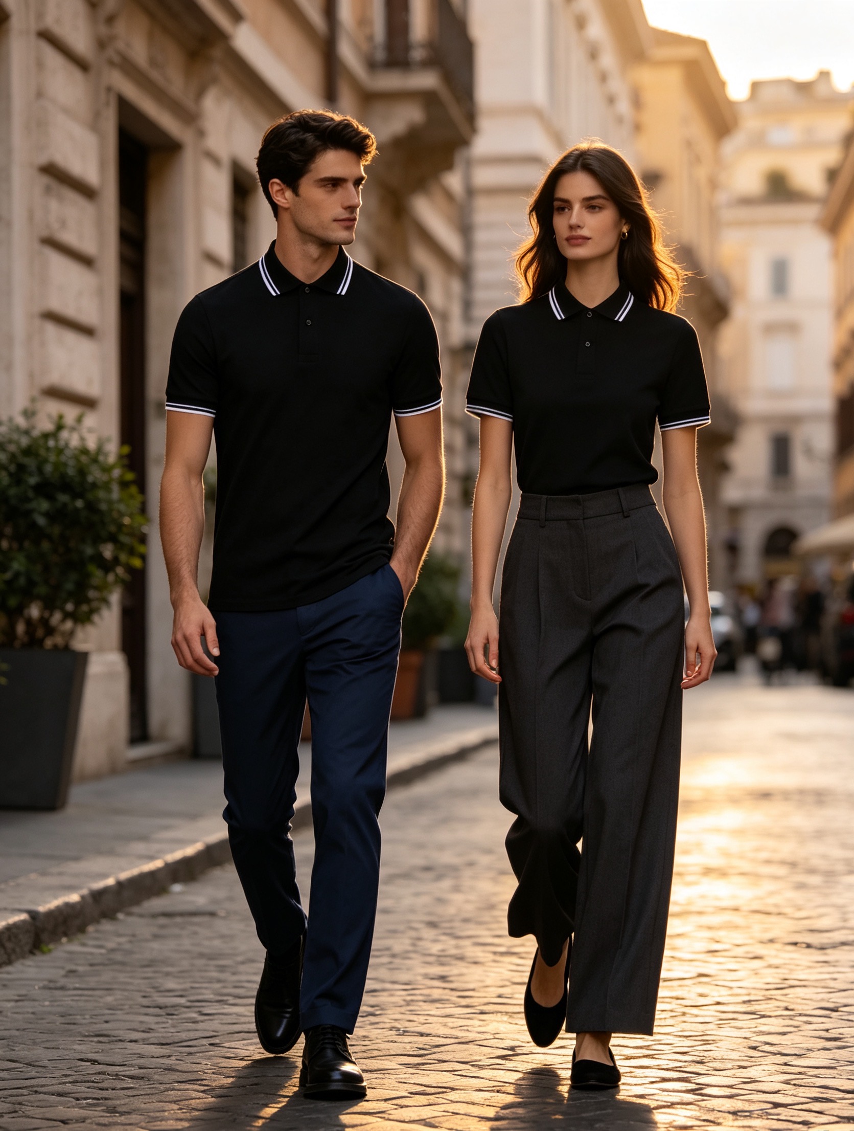 Silky Smooth Skin-Friendly Stretch Fabric Short Sleeve Polo