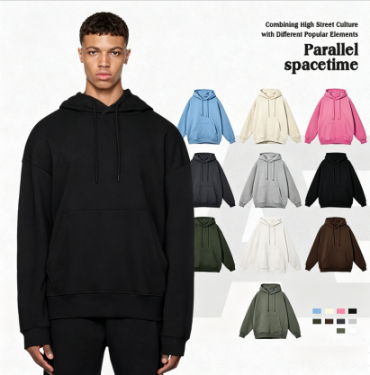 Hoodie Sweatshirt Collar Keeps Shape After 30 Machine Washes Low Shrinkage