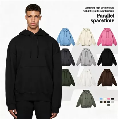 Hoodie Sweatshirt Collar Keeps Shape After 30 Machine Washes Low Shrinkage